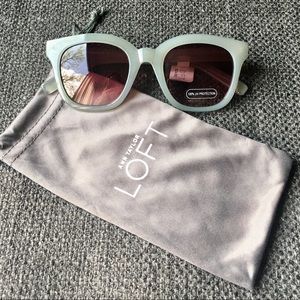 NWT Loft Milky Blue Sunglasses 😎